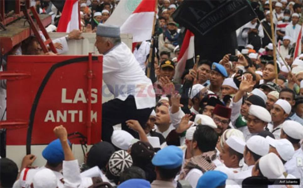 Reuni Alumni 212 Ingin Didengar Internasional, Amien Rais Berpidato dalam 3 Bahasa