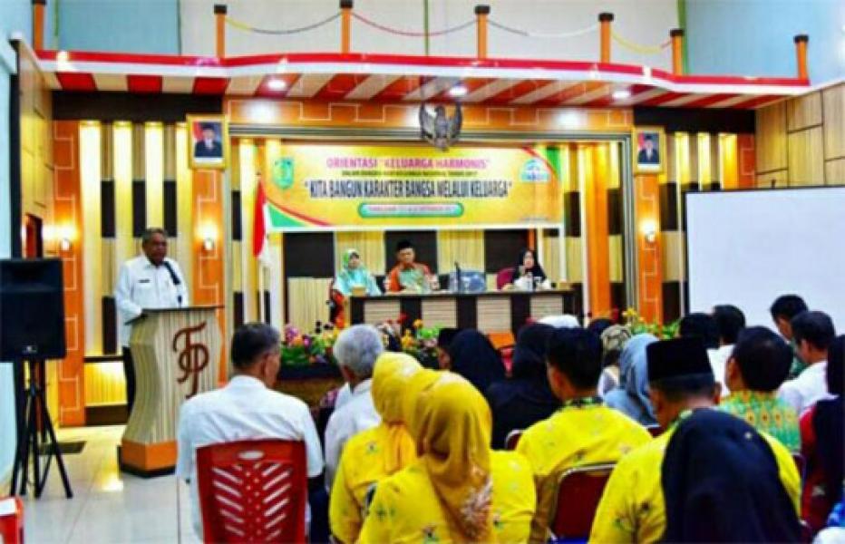 Sempena Hari Keluarga Nasional ke XXIV, DP2KBP3A Inhil Taja Orientasi Keluarga Harmonis