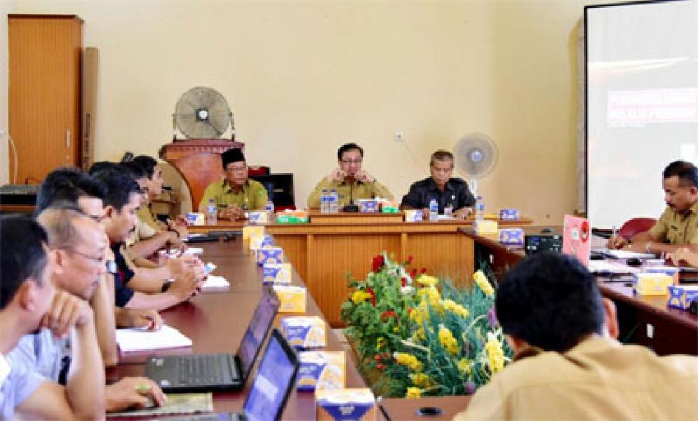 Wabup Rosman Malomo Hadiri Rakor Penanggulangan Aids KPA Inhil