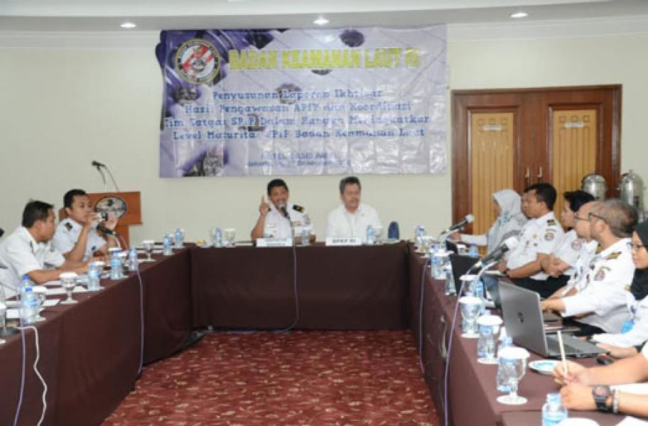 Bakamla RI Gelar Bimbingan Teknis Peningkatan Maturitas SPIP 