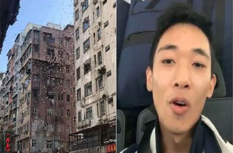 Bikin �Hujan Uang� di Hong Kong, Pria Ini Ditangkap