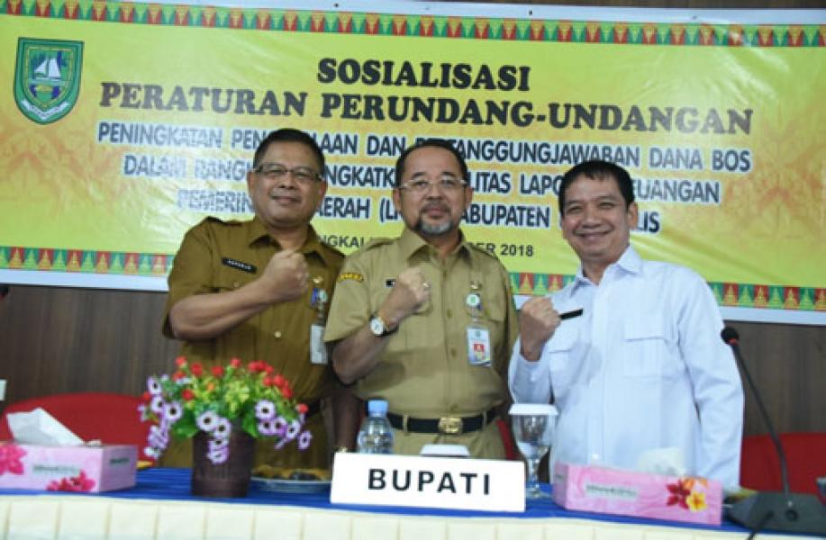 Bupati Amril: Pertanggungjawaban Dana BOS Harus Valid dan Tepat Waktu