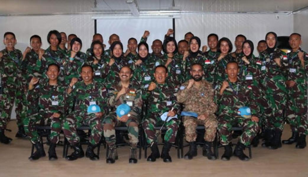 Dansatgas TNI Konga XXXIX-A Tutup Pelatihan CTC di Republik Demokratik Kongo