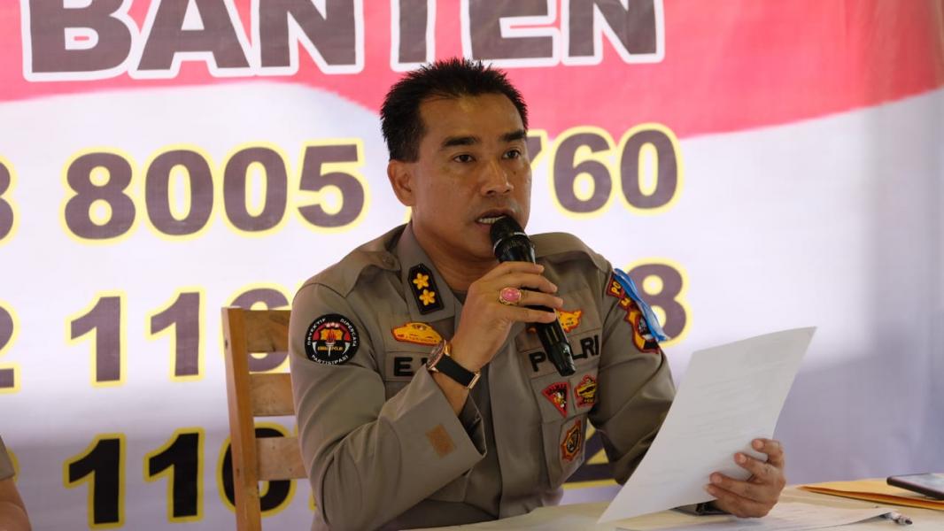 Humas Polri Laksanakan Press Conference Hari ke 5 Pasca Tsunami