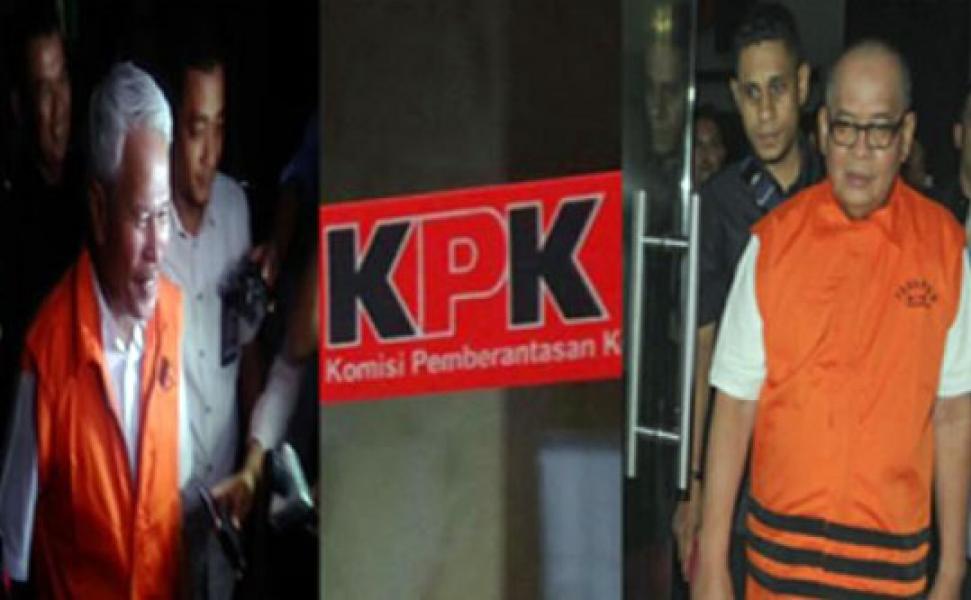 KPK Tahan Dirut PT MRC dan Mantan Kadis PU Bengkalis