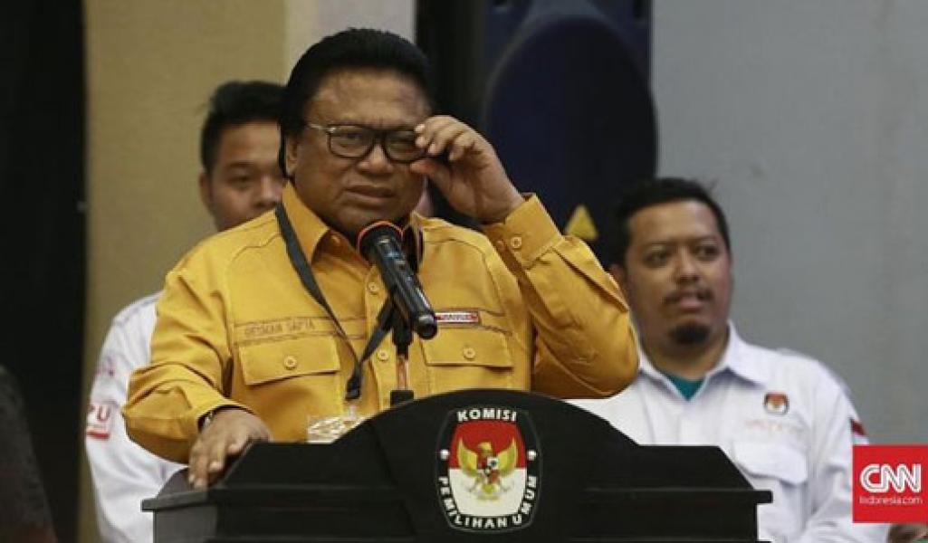 KPU Tunggu Surat Mundur OSO dari Hanura Hingga Tengah Malam