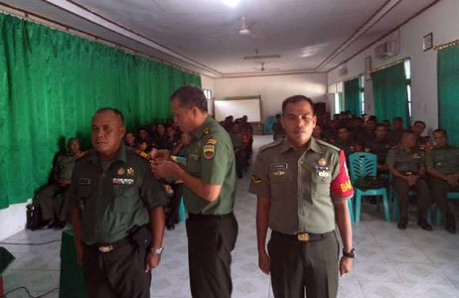 Kodim 0302/Inhu Laksanakan Apel Danramil Dan Babinsa Tersebar TA-2018