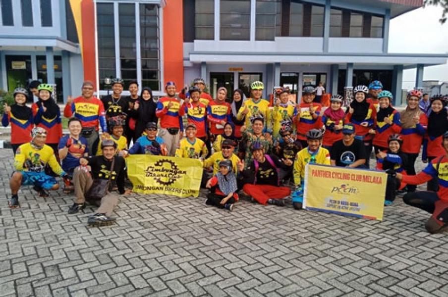 Komunitas Sepeda Malaka Gowes di Bengkalis