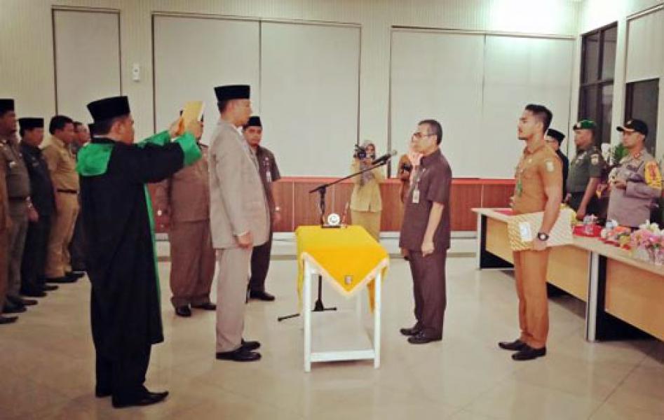 M Refendi Zukman Dilantik Sebagai Kepala Disdukcapil Kuansing