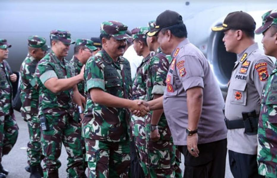 Panglima TNI Kunjungan Kerja ke Timika Papua