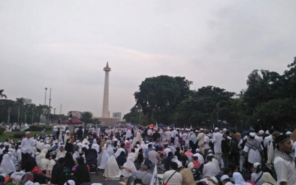 Panitia Reuni 212: Lebih Tiga Juta Orang Hadir