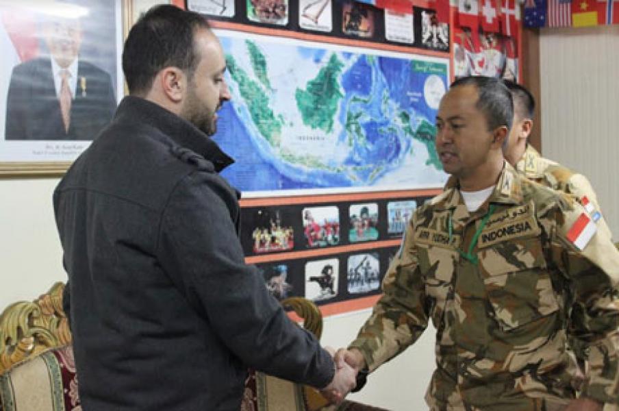 Serbuan Teritorial Awali Misi Perdamaian Pasukan Garuda XXIII-M di Lebanon