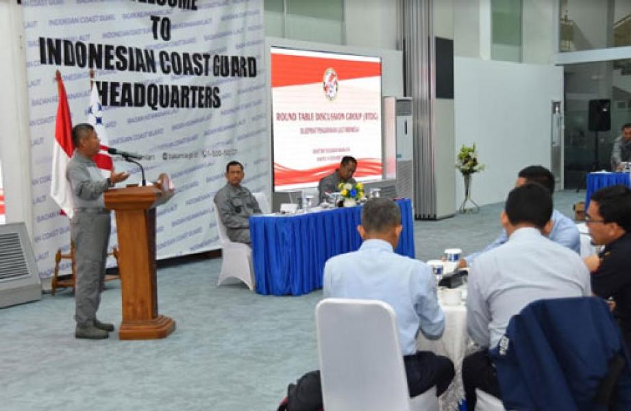 Bakamla RI Gelar Diskusi  Kebijakan Pengamanan Laut Indonesia