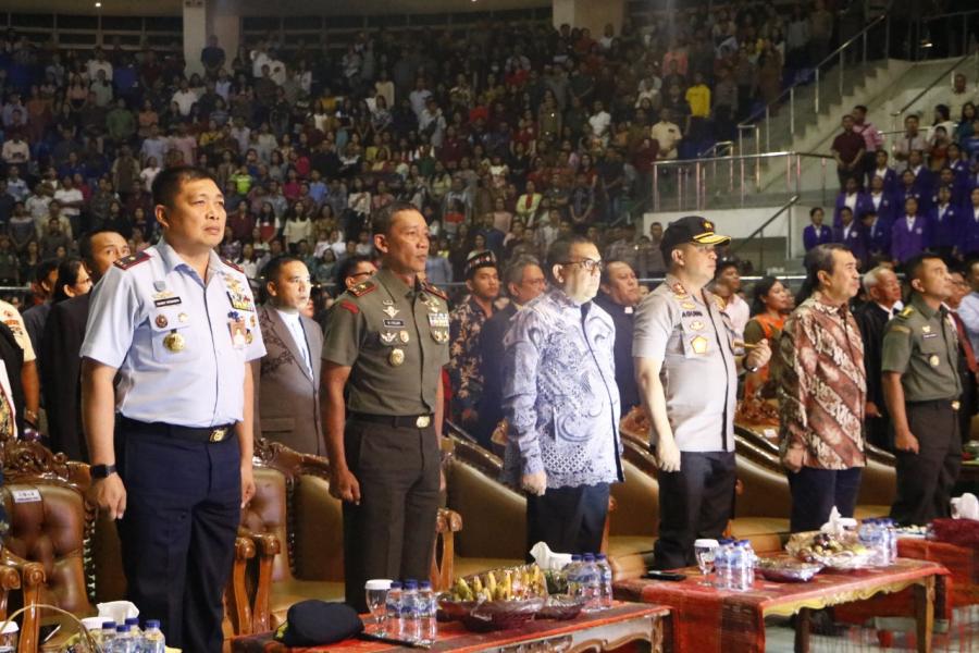 Danlanud Rsn, Damai Natal Membawa Sukacita Bagi Kita Dan Sesama.