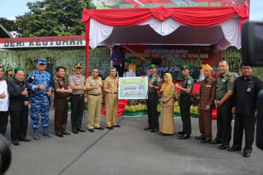 Danlanud Rsn Hadiri Syukuran Hari Juang TNI AD