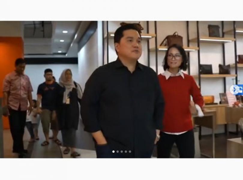 Jalan-Jalan ke Sarinah, Erick Thohir: Itu Nama Pengasuh Soekarno