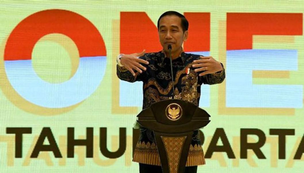 Jokowi: Saya Beri Sepeda Jika Ada Kader Golkar yang Diarahkan
