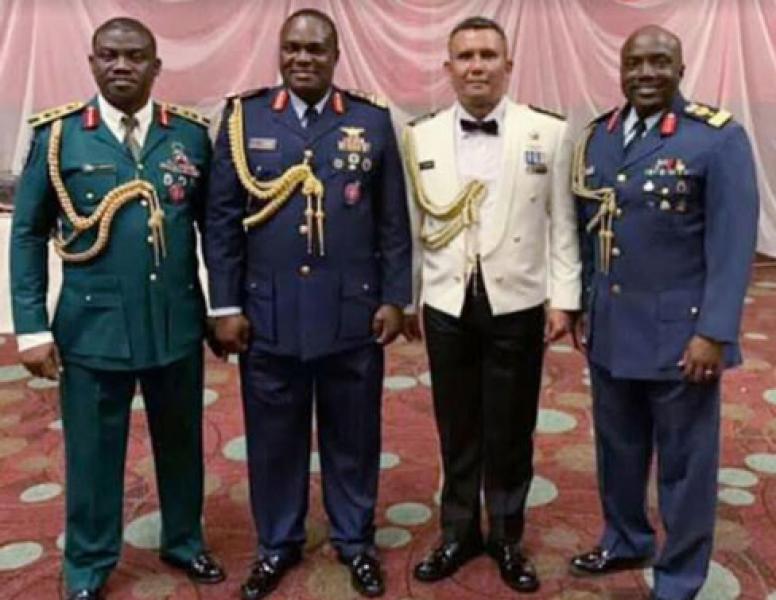 Keluarga Presiden Nigeria Hadiri Acara Resepsi Diplomatik TNI