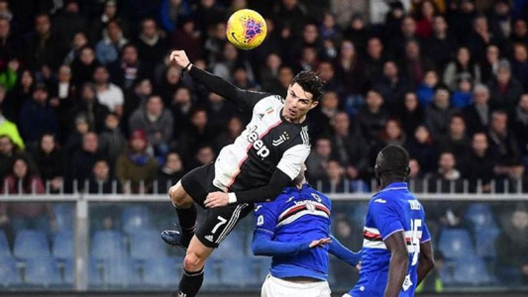 Melompat Sampai 2,56 Meter, Ronaldo Cetak Gol Sensasional