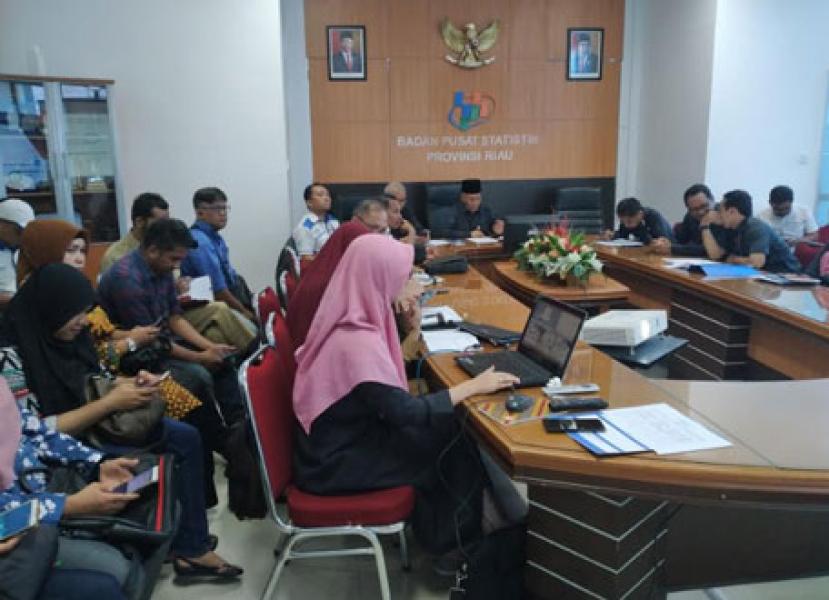 Oktober 2019, Ekspor Riau Naik Impor Menurun 