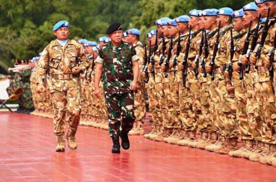 Panglima TNI: Negara Sangat Menghargai Keberhasilan Satgas RDB TNI Konga XXXIX-A MONUSCO