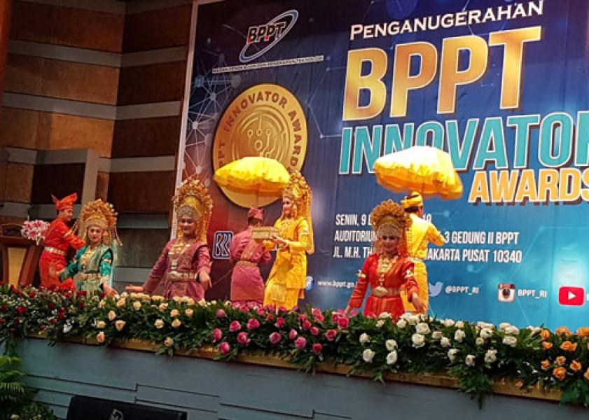 Tim Kesenian Bengkalis Tampil Memukau di Innovator Awards 2019