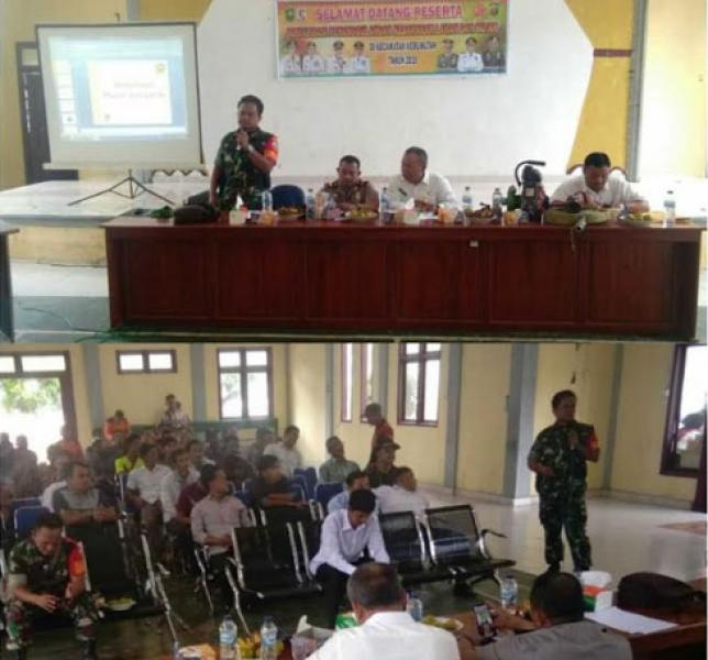 Waspada Kemarau 2020, Danramil 15/KK Kodim 0313/Kpr Beri Materi Atasi Karhutla