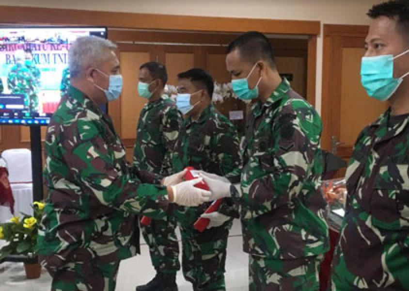 Babinkum TNI Syukuran Peringati HUT Ke-45 Tahun 2020