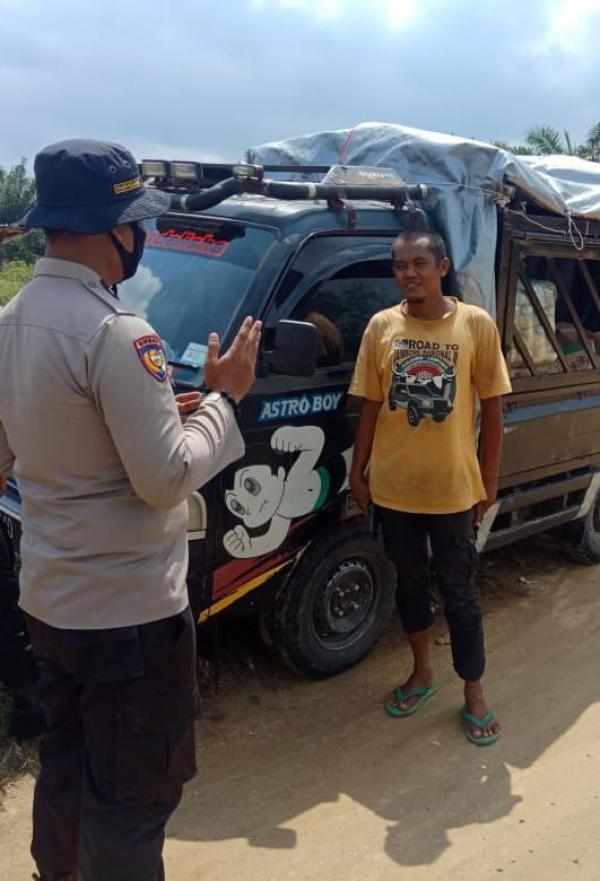 Bhabinkamtibmas Desa Kuala Panduk Polsek Teluk Meranti Terus Sosialisasi AKB
