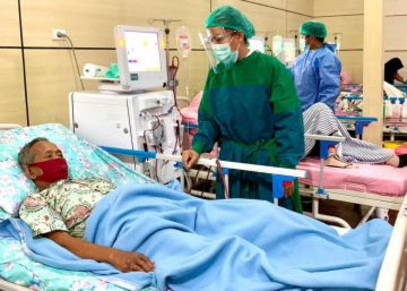 Layanan Cuci Darah RSUD Dr Pratomo Bagansiapiapi Dapat Pujian, dr. Tri: Sudah Menjadi Tugas Kami