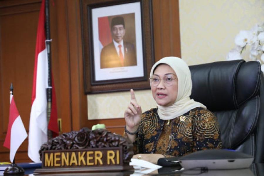 Menaker Paparkan Tindak Lanjut Pasca Pengesahan PP Nomor 60 Tahun 2020