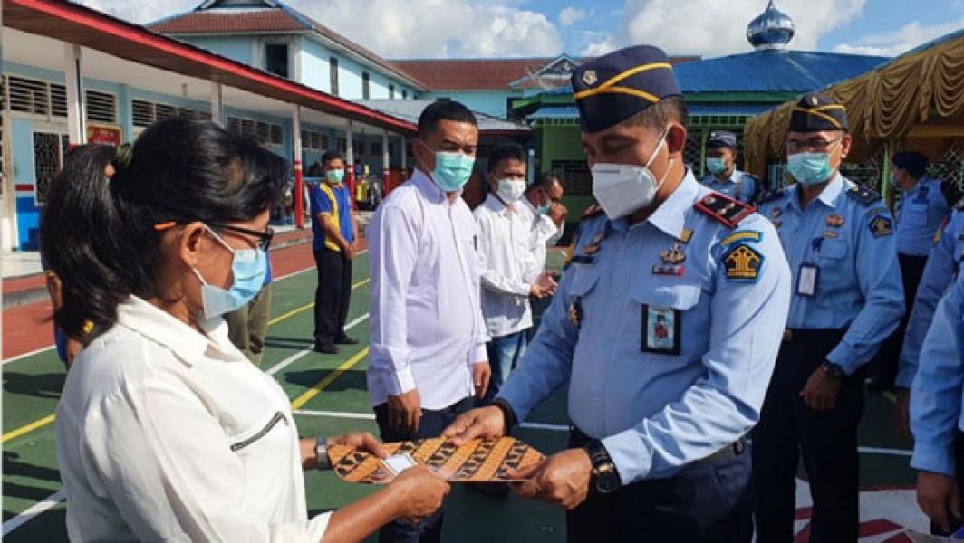 Nataru, Kemenkumham Berikan Remisi Kepada 574 Narapidana di Riau