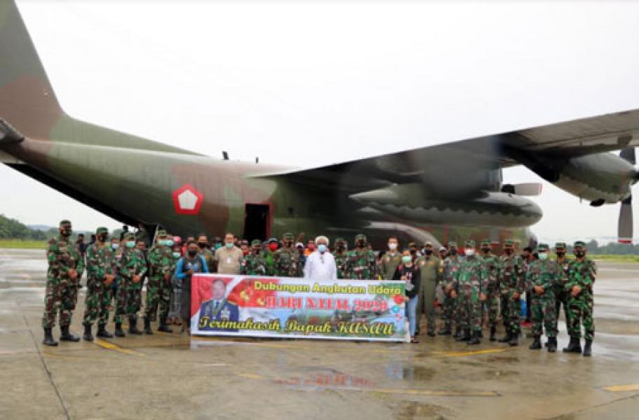 Panglima TNI Siapkan Hercules Bantu Masyarakat Papua Rayakan Natal