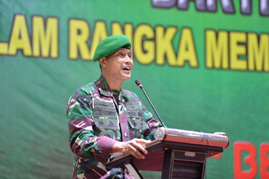 Peringati Hari Juang TNI AD, Korem 031/WB Gelar Donor Darah