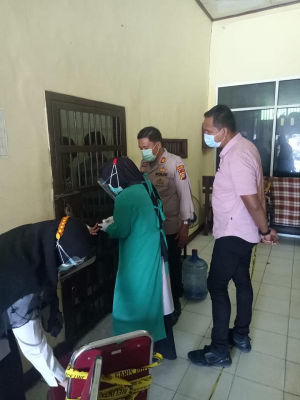 Polsek Bandar Sei Kijang Kembali Rapid Test Tahanan