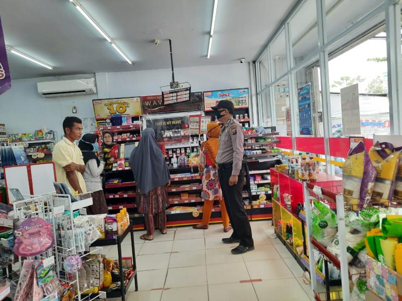 Polsek Bunut Giatkan Patroli C3 dan Sosialisasi Covid-19