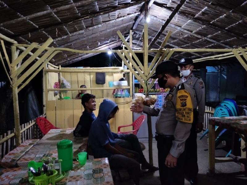 Polsek Bunut Lakukan Patroli Keliling Terkait Situasi Kamtibmas