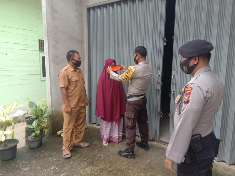 Polsek Pangkalan Lesung Kembali Laksanakan Baksos Dalam Rangka Operasi Lilin 2020