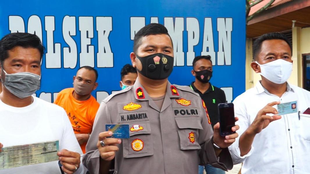 Polisi Tangkap Jambret Sadis Yang Tewaskan IRT di Pekanbaru 