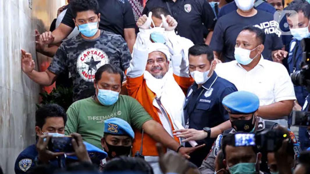 Rizieq Shihab Ditahan Polda Metro Jaya Disorot Media Asing