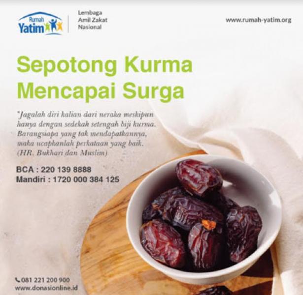 Sepotong Kurma Mencapai Surga