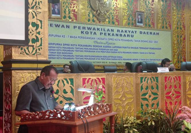 Sah! Pekanbaru Punya Perda Perlindungan Perempuan dan Anak, dan Perda BPTHB